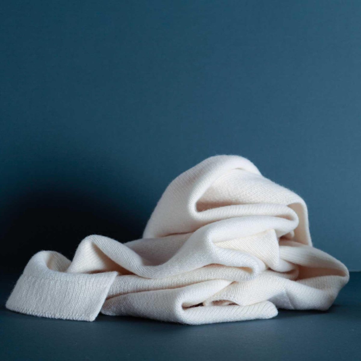 Cashmere Baby Blanket Ivory - Image 5